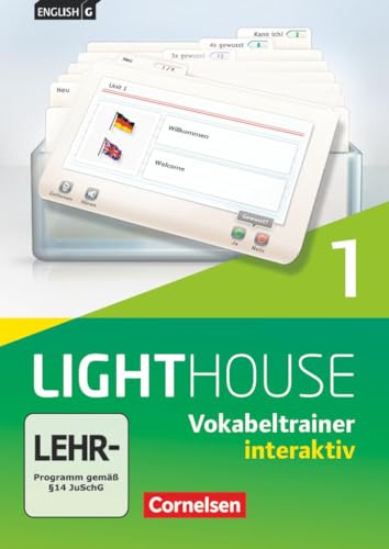 English G Lighthouse - Allgemeine Ausgabe - Band 1: 5. Schuljahr: Vokabeltrainer interaktiv - CD-ROM von Cornelsen