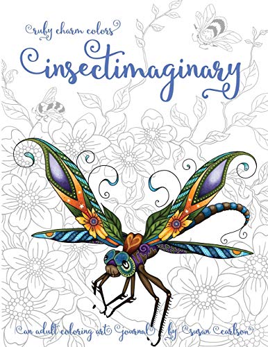 Ruby Charm Colors Insectimaginary: An Adult Coloring Art Journal von Independently published