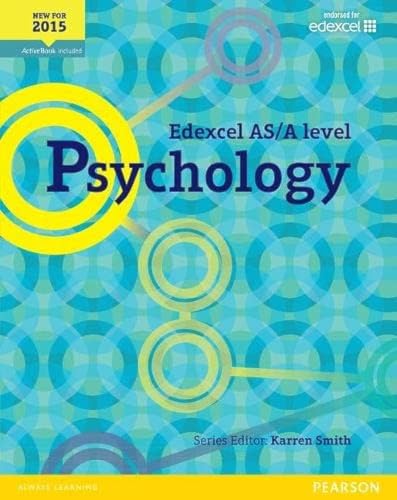 Edexcel AS/A Level Psychology Student Book + ActiveBook (Edexcel GCE Psychology 2015)