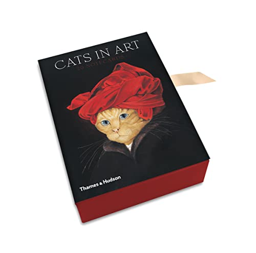Cats in Art: Box of 20 Notecards von Thames & Hudson
