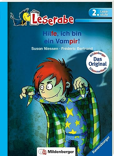 Hilfe, ich bin ein Vampir - Leserabe 2. Klasse - Erstlesebuch ab 7 Jahren (Leserabe mit Mildenberger Silbenmethode) von Ravensburger Verlag