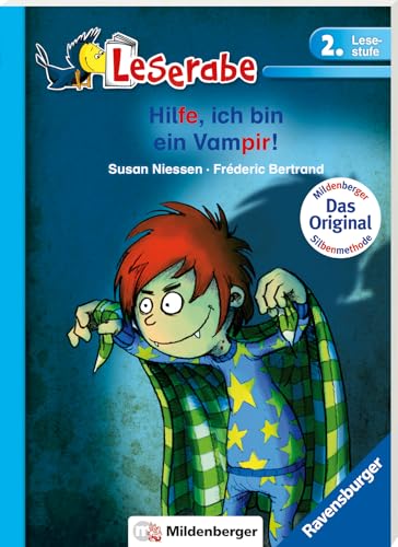 Hilfe, ich bin ein Vampir - Leserabe 2. Klasse - Erstlesebuch ab 7 Jahren (Leserabe mit Mildenberger Silbenmethode) von Ravensburger Verlag