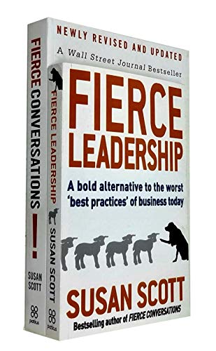 Susan Scott 2-Bücher-Sammlungsset (Fierce Conversations, Fierce Leadership)