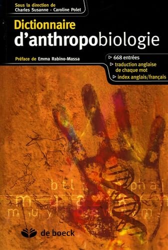 Dictionnaire d'anthropobiologie Dictionnaire d'anthropobiologie von De Boeck Supérieur