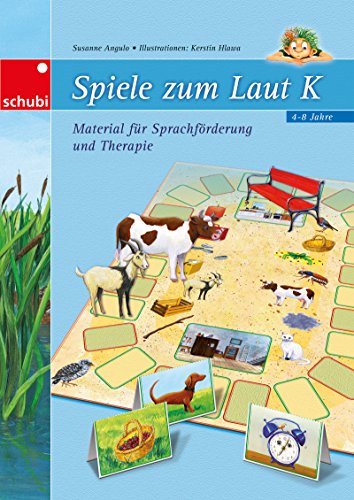 Spiele zum Laut K: Material für Sprachförderung und Therapie (Wiesenwusels Lautbilderbücher) von Georg Westermann Verlag