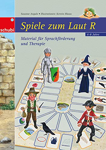 Spiele zum Laut R: Material für Sprachförderung und Therapie (Wiesenwusels Lautbilderbücher) von SCHUBI