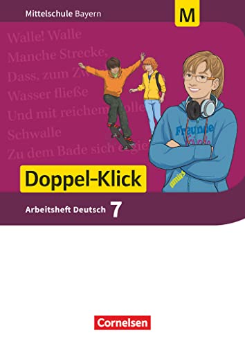 Doppel-Klick - Das Sprach- und Lesebuch - Mittelschule Bayern - 7. Jahrgangsstufe: Arbeitsheft mit Lösungen - Für M-Klassen
