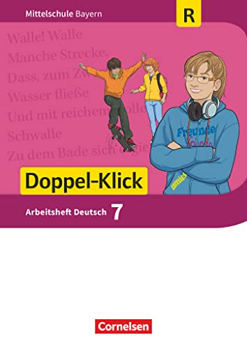 Doppel-Klick - Das Sprach- und Lesebuch - Mittelschule Bayern - 7. Jahrgangsstufe: Arbeitsheft mit Lösungen - Für Regelklassen von Cornelsen Verlag GmbH