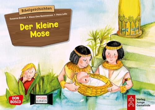 Der kleine Mose. Kamishibai Bildkartenset.: Entdecken - Erzählen - Begreifen: Kinderbibelgeschichten. Moses Geburt und Ret-tung für das Erzähltheater ... (Bibelgeschichten für unser Erzähltheater)