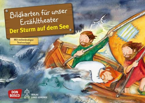 Der Sturm auf dem See. Kamishibai Bildkartenset.: Entdecken - Erzählen - Begreifen: Kinderbibelgeschichten. (Bibelgeschichten für unser Erzähltheater) von Don Bosco