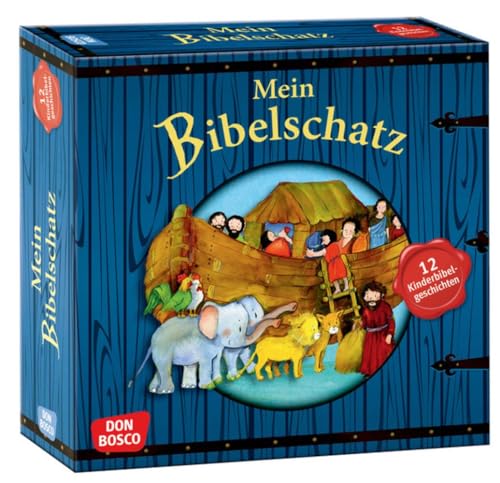 Mein Bibelschatz. 12 Kinderbibelgeschichten: Don Bosco Minis Sammelbox: Kinderbibelgeschichten.
