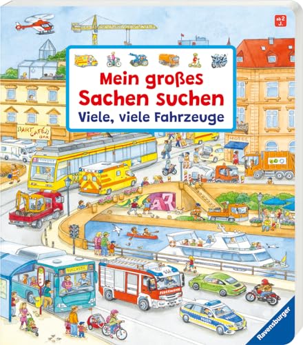 Mein großes Sachen suchen: Viele, viele Fahrzeuge