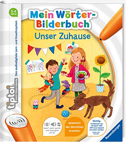 tiptoi® Mein Wörter-Bilderbuch: Unser Zuhause: Spielerisch den Wortschatz erweitern