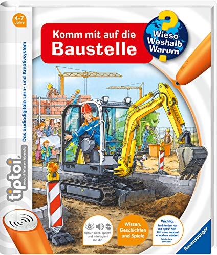 tiptoi® Wieso? Weshalb? Warum? - Komm mit auf die Baustelle
