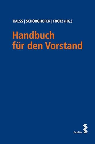 Handbuch für den Vorstand von facultas.wuv Universitts