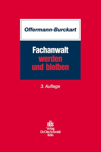 Fachanwalt werden und bleiben