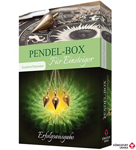 Pendel-Box. Für Einsteiger (Set mit Buch und Messingpendel) von Königsfurt-Urania