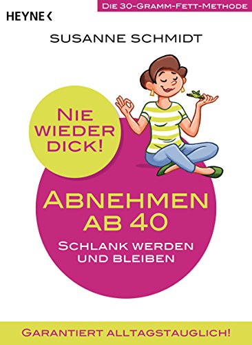 Nie wieder dick - Abnehmen ab 40: Schlank werden und bleiben. Die 30-Gramm-Fett-Methode. Garantiert alltagstauglich!