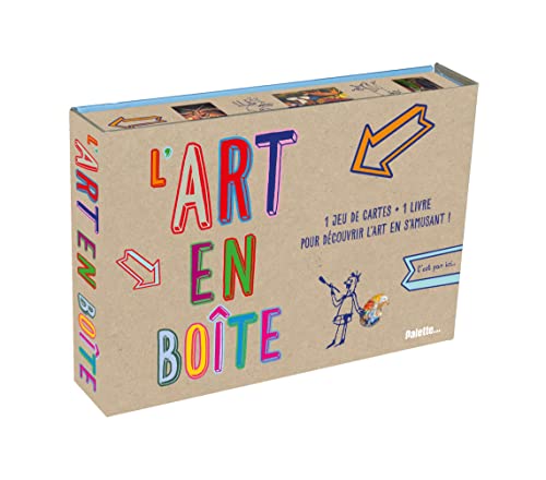 L'art en boîte : 1 jeu de carte + 1 livre pour découvrir l'art en s'amusant !