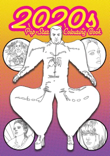 2020s Pop Star Colouring Book: 33 & a 3rd pop stars to colour, all original images, coloring fun for kids of all ages von Lulu.com