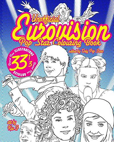 Eurovision Pop Star Colouring Book: Unofficial von Blurb