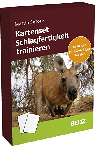 Kartenset Schlagfertigkeit trainieren: 111 Karten mit 56-seitigem Booklet