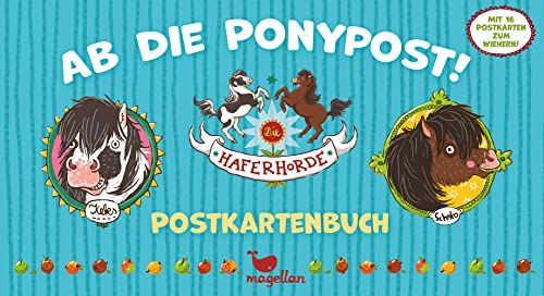 Die Haferhorde - Ab die Ponypost! (Postkartenbuch) von Magellan