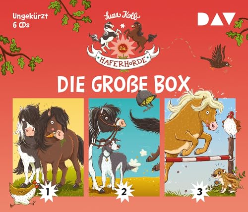 Die Haferhorde – Die große Box 1 (Teil 1-3): Ungekürzte Lesungen mit Bürger Lars Dietrich (6 CDs)