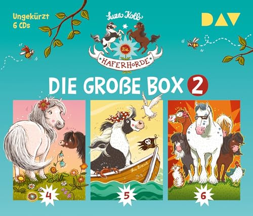 Die Haferhorde – Die große Box 2 (Teil 4-6): Ungekürzte Lesungen mit Bürger Lars Dietrich (6 CDs)