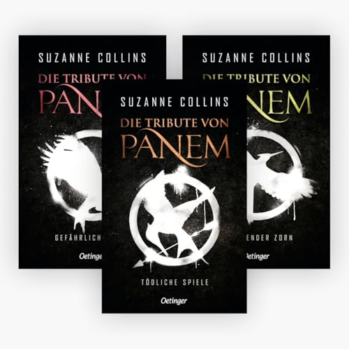 Die Tribute von Panem Band 1-3 im Taschenbuchformat + 1 exklusives Postkartenset