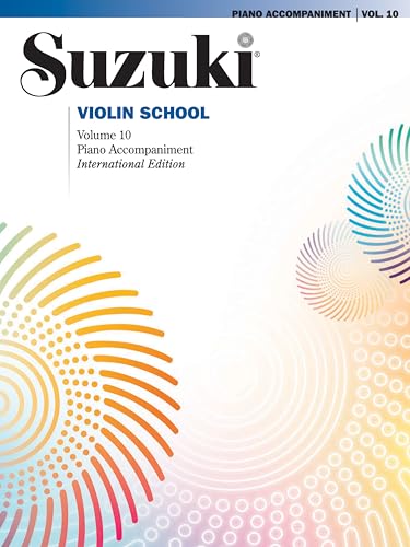 Suzuki Violin School Piano Accompaniment, Volume 10 (Suzuki Violin School, 10) von Alfred Music Publications