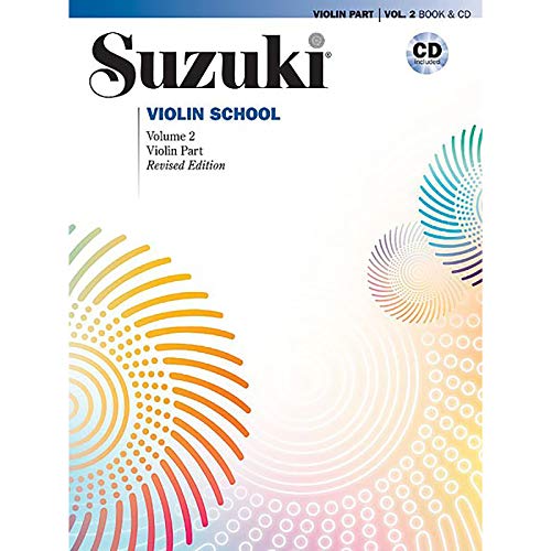 Suzuki Violin School Violin Part & CD, Volume 2 (Revised): Text engl.-französ.-dtsch.-span.