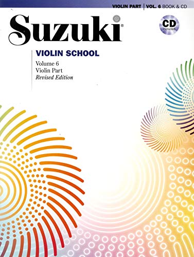 Suzuki Violin School Violin Part & CD, Volume 6 (Revised)