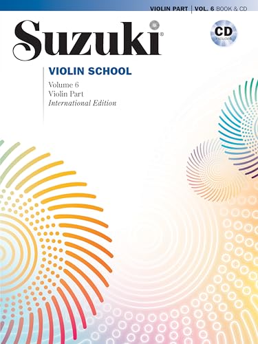 Suzuki Violin School, Volume 6: International Edition (Book & CD) (Suzuki Violin School, 6)