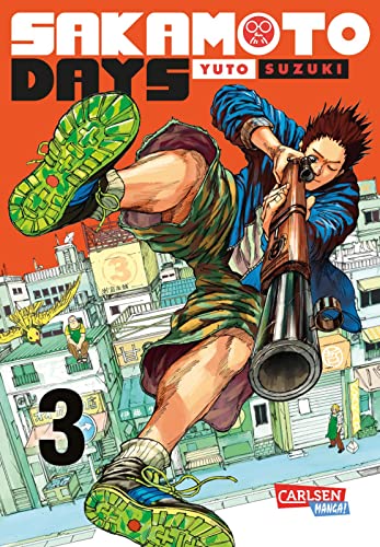 Sakamoto Days 3: Abgedrehte Action-Comedy-Mangaserie über einen Auftragsmörder im (Fast-)Ruhestand von CARLSEN MANGA