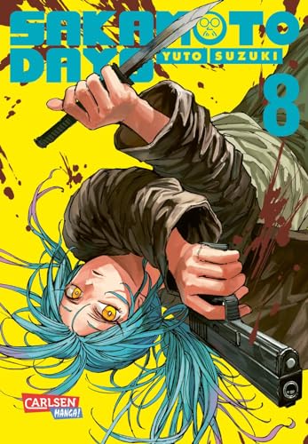 Sakamoto Days 8: Ex-Gangster-Komödie mit rasanter Action von Carlsen Manga