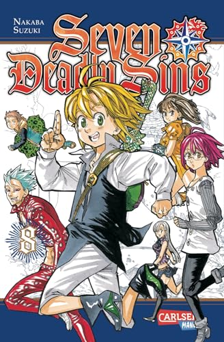 Seven Deadly Sins 8: Mittelalterliche Fantasy-Action mit Witz von CARLSEN MANGA