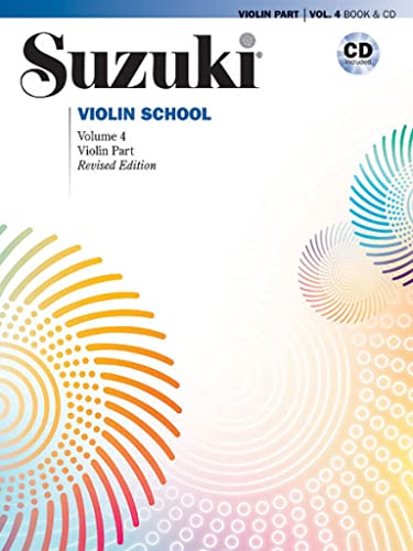 Suzuki Violin School 4 (Buch/ Audio CD): Violin Part (The Suzuki Method Core Materials, Band 4)