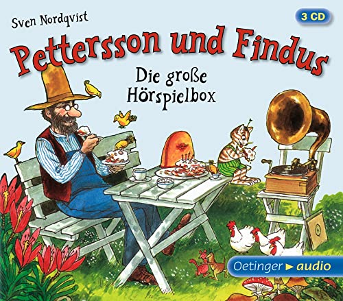 Pettersson und Findus. Die große Hörspielbox: Enthält Hörspiel-Adaptionen von 3 Bilderbüchern für Kinder ab 4 Jahren von Oetinger
