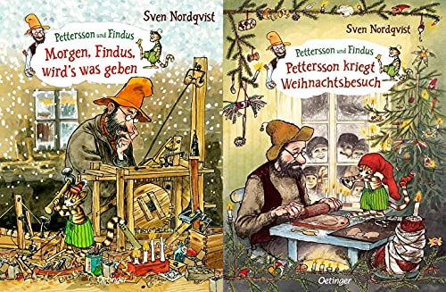 Pettersson und Findus: 2 Weihnachtsgeschichten im Set + 1 exklusives Postkartenset