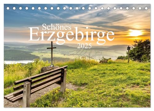 Schönes Erzgebirge (Tischkalender 2025 DIN A5 quer), CALVENDO Monatskalender
