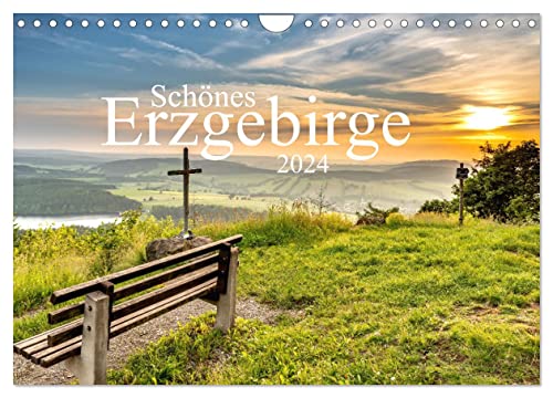 Schönes Erzgebirge (Wandkalender 2024 DIN A4 quer), CALVENDO Monatskalender von CALVENDO