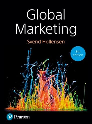 Global Marketing von Pearson Education Limited