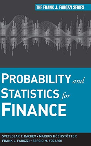 Probability and Statistics for Finance (Frank J. Fabozzi Series) von Wiley