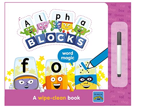 Alphablocks Word Magic: A Wipe-Clean Book (Numberblock Wipe Clean Titles) von Sweet Cherry Publishing