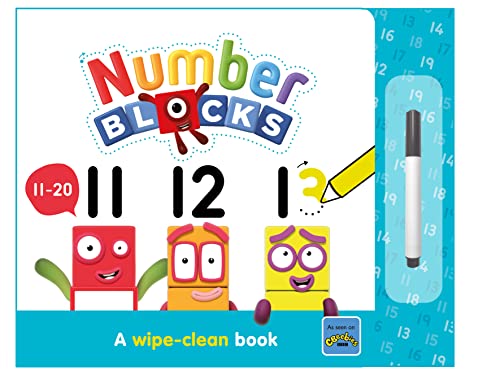 Numberblocks 11-20: A Wipe-Clean Book (Numberblock Wipe Clean Titles)