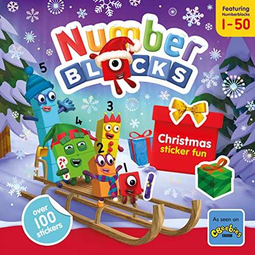 Numberblocks Christmas Sticker Fun (Numberblock Sticker Books)