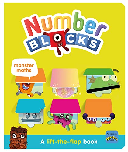 Numberblocks Monster Maths: A Lift the Flap Book (Numberblocks Lift The Flap Titles)