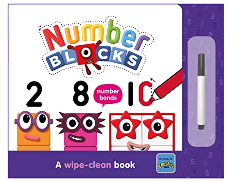 Numberblocks Number Bonds: A Wipe-Clean Book (Numberblock Wipe Clean Titles)