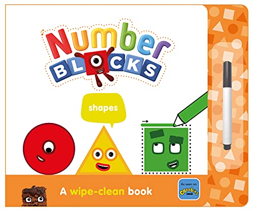 Numberblocks Shapes: A Wipe-Clean Book von Sweet Cherry Publishing